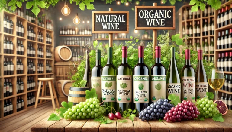 내추럴 와인과 유기농 와인 특성이미지