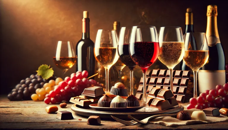 와인과 초콜릿 특성이미지